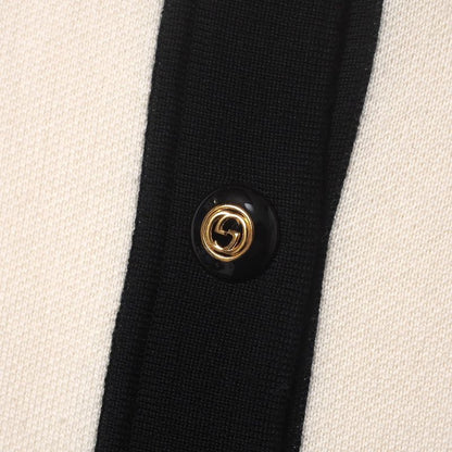 2022ssGucci Cardigan Size S GG Logo Knit Jacquard [recommended] Made In