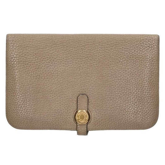 Hermes Dogon GM Togo Wallet With Pouch