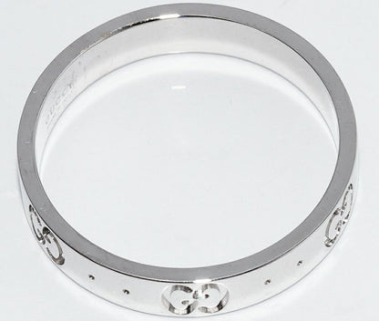Gucci Rings 18K White Gold Iconic Ring