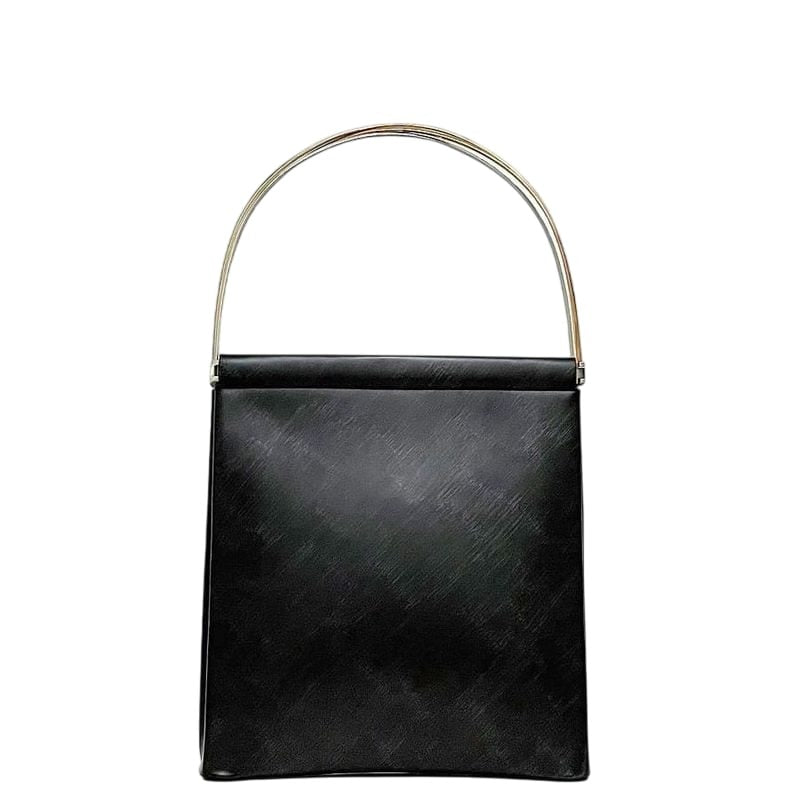 Cartier Tote Bag Black Trinity Leather