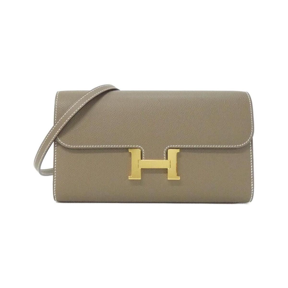 Hermes Constance to Go Shoulder Wallet Etoupe
