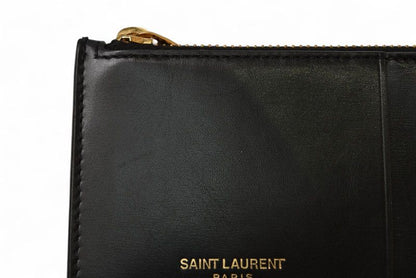 Saint Laurent Paris Coin Case Card Case YSL Saint Laurent Paris Zip Pouch