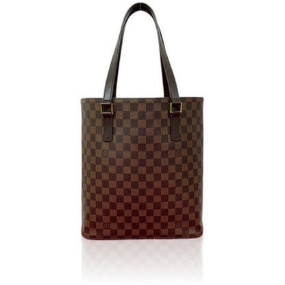 Louis Vuitton Vintage Vavin GM Damier Pattern Leather Tote