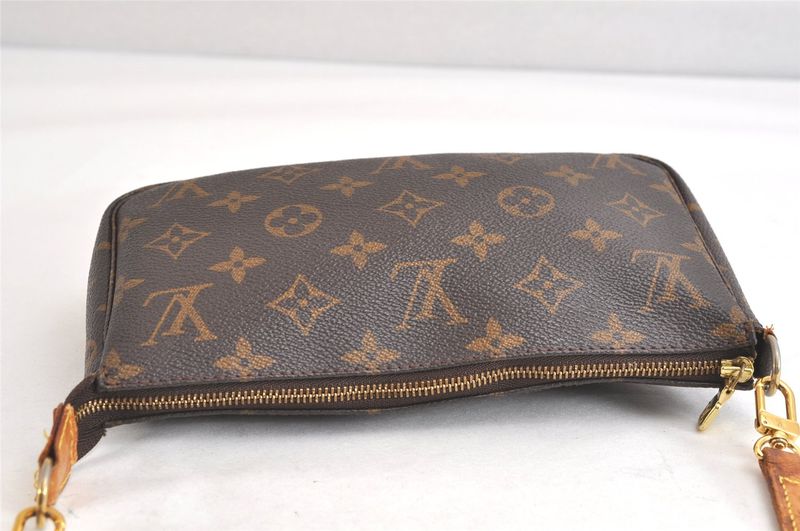 Louis Vuitton Monogram Pochette Accessoire Shoulder Cross Pouch 2770n