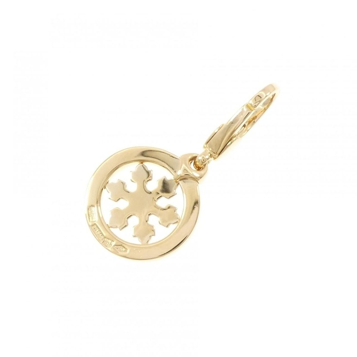 Bvlgari Tondo Snowflake Charm Keychain — view 2