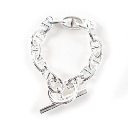 Hermes Chaine D'ancre MM 13 Links Bracelet Silver — view 2