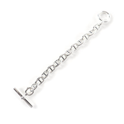 Hermes Chaine D'ancre MM 13 Links Bracelet Silver — view 3