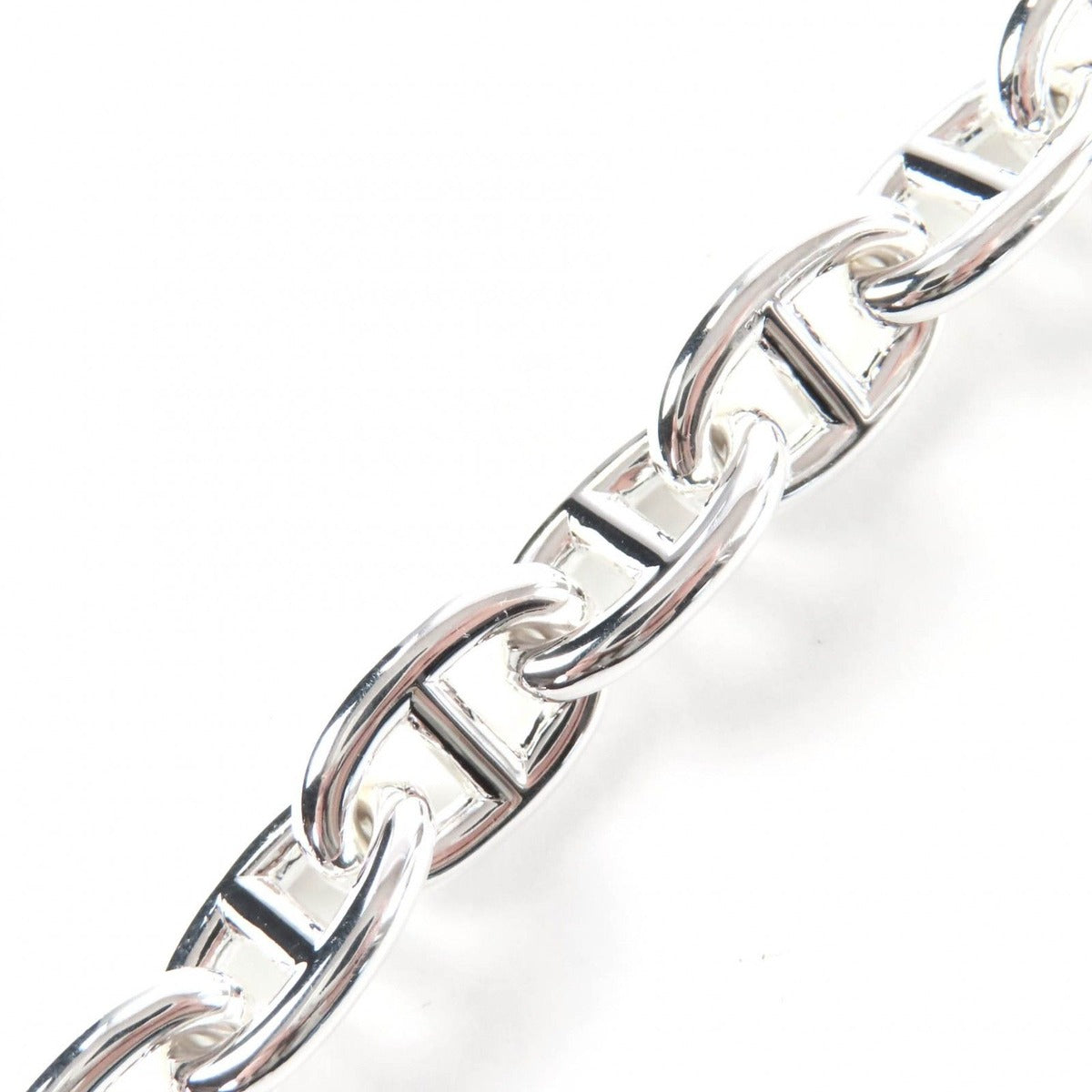 Hermes Chaine D'ancre MM 13 Links Bracelet Silver — view 4