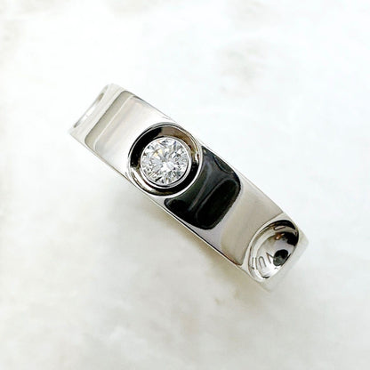 Louis Vuitton Petite Bag Empreinte Diamond White Gold Ring 49 No 9
