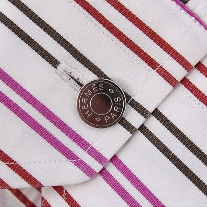 Hermes Shirt Long Sleeve Stripe Serie Bo — view 5