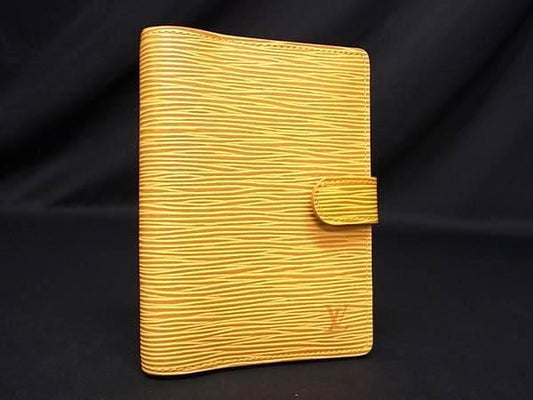 Louis Vuitton R20059 Epi Agenda PM 6-hole Notebook Cabas Schedule