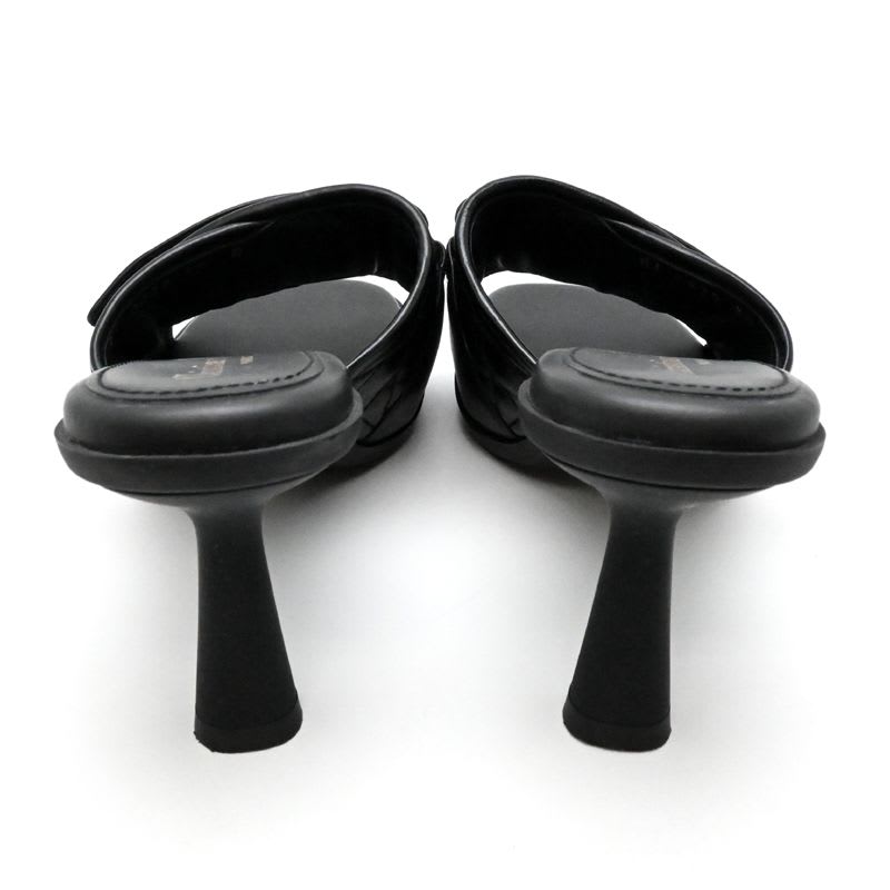 Christian Dior Size 24.5 Black Sandals