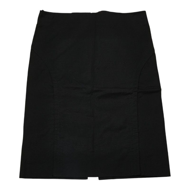 Gucci Skirt Size: 38 Black Cotton Elastane Women's Gucci