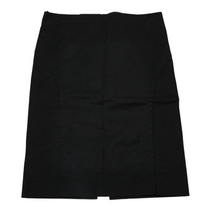 Gucci Skirt Size: 38 Black Cotton Elastane Women's Gucci
