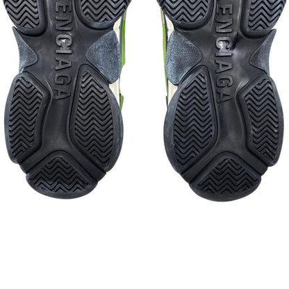 Balenciaga Sneakers Triple S 541623 41 Size Mesh Logo Green Black White Triple