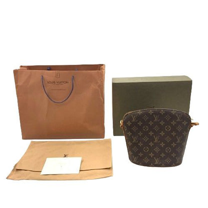 Louis Vuitton Monogram Drouot Shoulder Bag M51290 Brown
