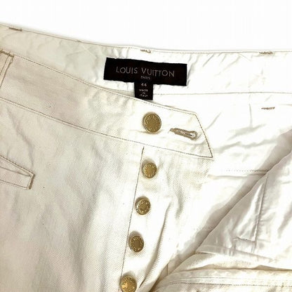 Louis Vuitton White 44 Size Rm061 Midp81ct1 Apparel Pants Denim Men's