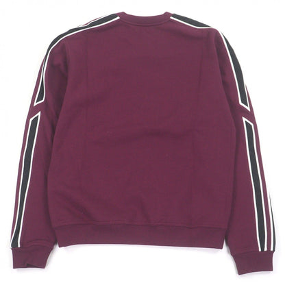 Hermes Run Sideline Cotton Long Sleeve Sweatshirt Trainer Burgundy Sneaker — view 3