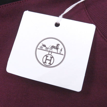 Hermes Run Sideline Cotton Long Sleeve Sweatshirt Trainer Burgundy Sneaker — view 8