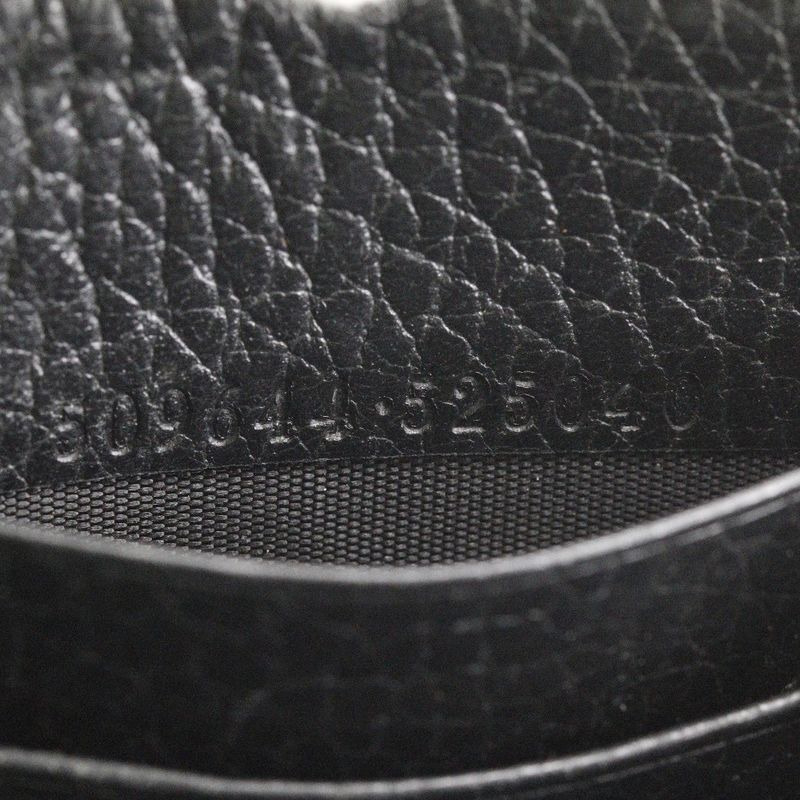 Gucci Interlocking 509644 Leather Unisex Long Wallet