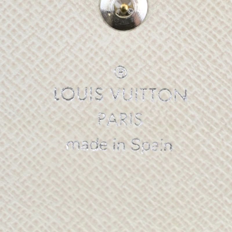 Louis Vuitton Wallet Epi Fold Long Wallet Round Zipper Wallet Black White