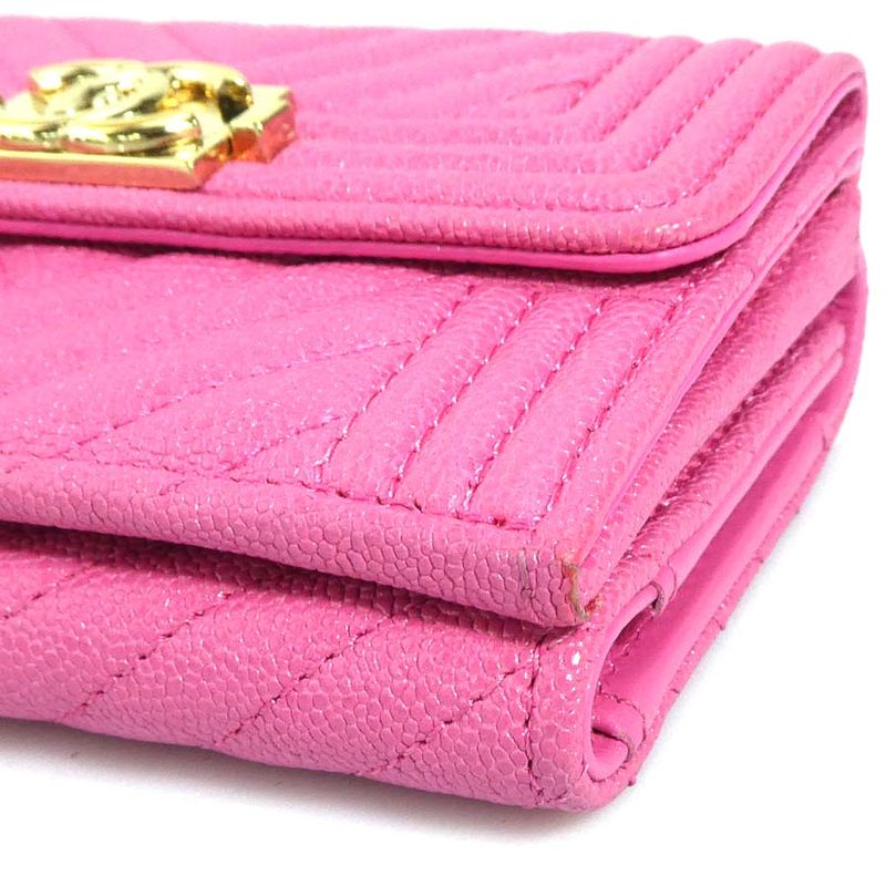 Chanel Trifold Wallet Boy Chanel