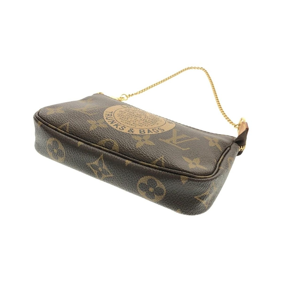 Louis Vuitton Monogram Mini Pochette Pouch — view 3