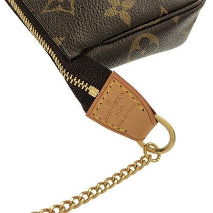Louis Vuitton Monogram Mini Pochette Pouch — view 6
