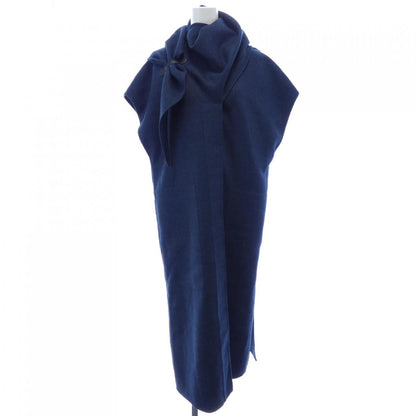 Hermes Long Gilet Draped Neck Vest