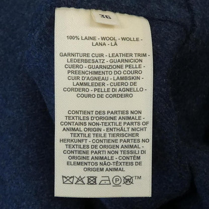 Hermes Long Gilet Draped Neck Vest — view 3