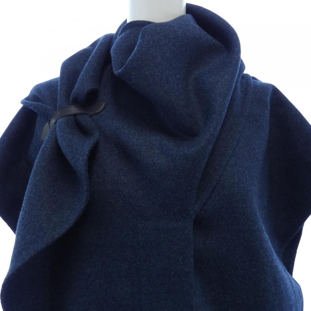 Hermes Long Gilet Draped Neck Vest — view 5