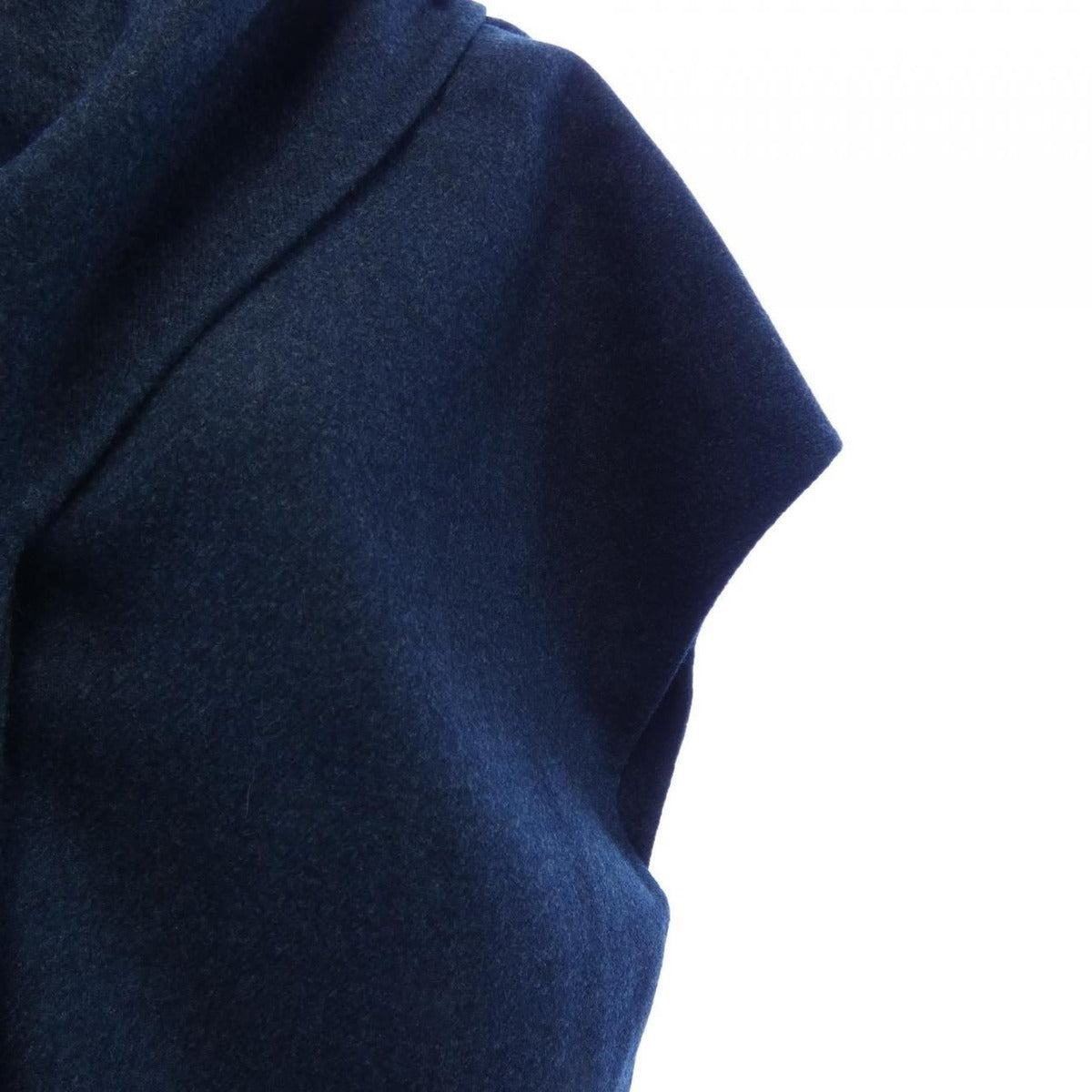 Hermes Long Gilet Draped Neck Vest — view 6