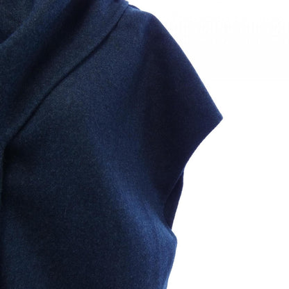 Hermes Long Gilet Draped Neck Vest — view 6