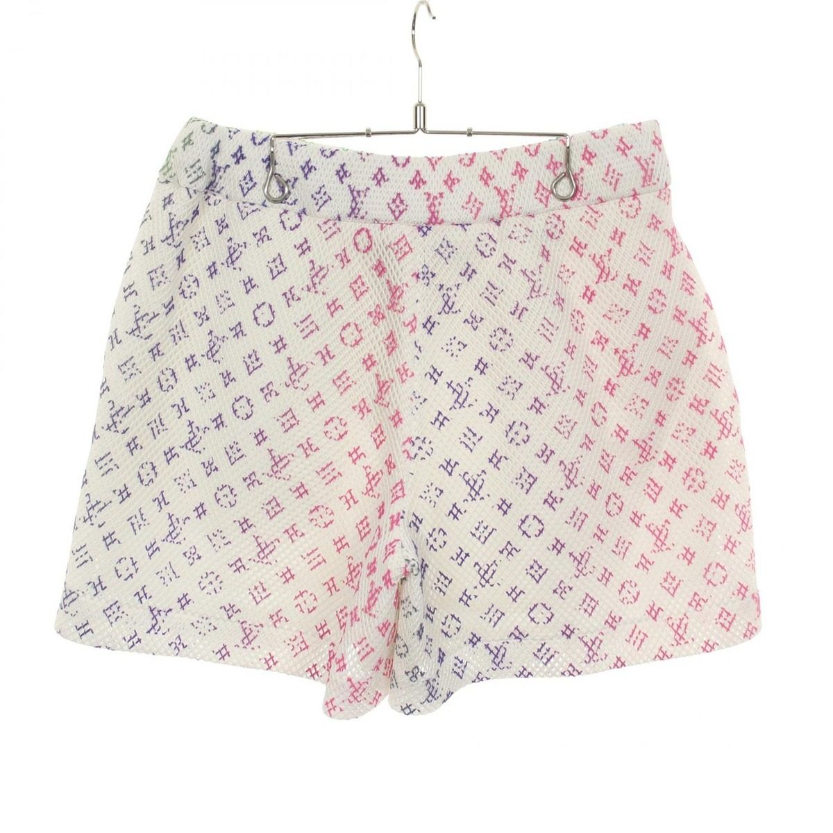 Louis Vuitton Pants Amen Break Gradient Monogram Mesh Shorts Kd2 — view 2
