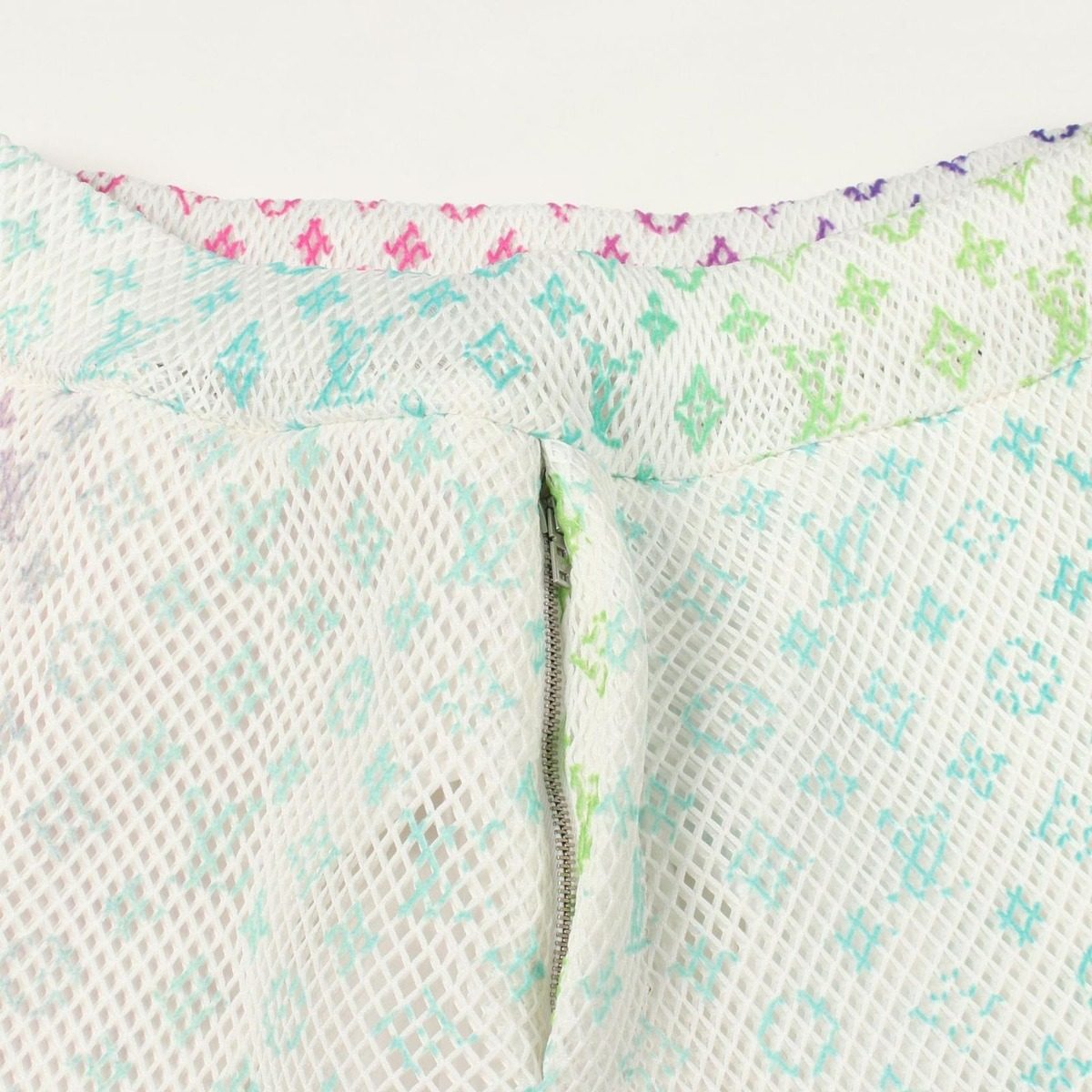 Louis Vuitton Pants Amen Break Gradient Monogram Mesh Shorts Kd2 — view 6