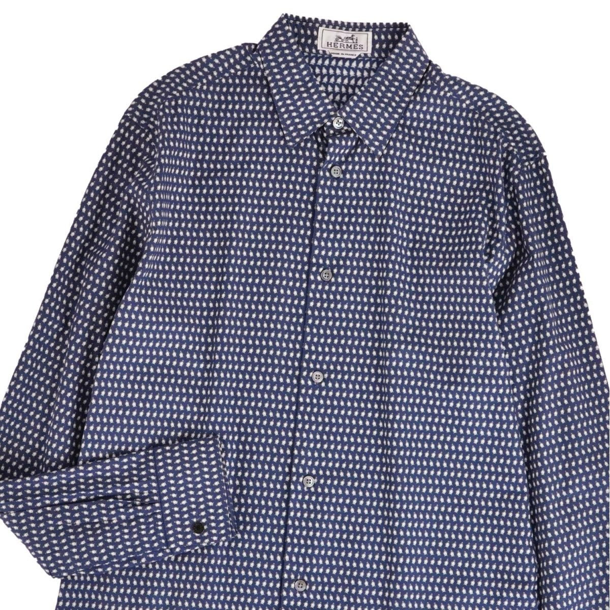 Hermes Shirt Long Sleeve Button Pengi — view 2