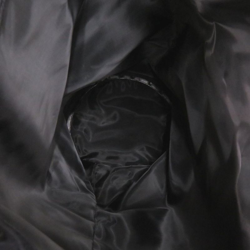 Gucci Bon Sac Drawstring 123438 Canvas Black Shoulder Bag Black 0641 Gucci