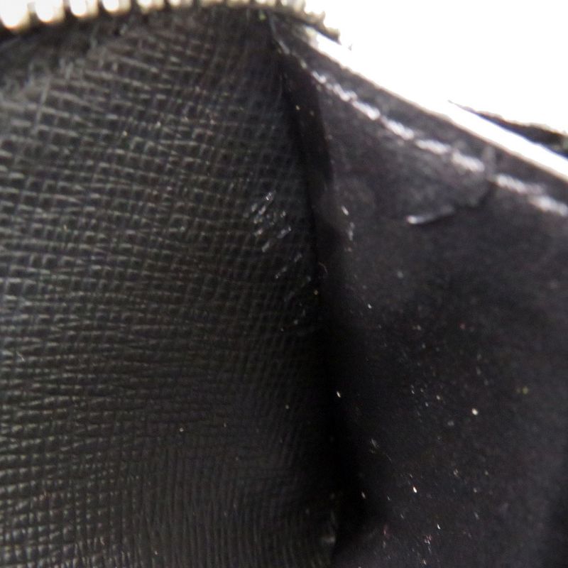 Louis Vuitton Zippy Coin Purse M32832 Taiga Leather Black Coin Case Wallet