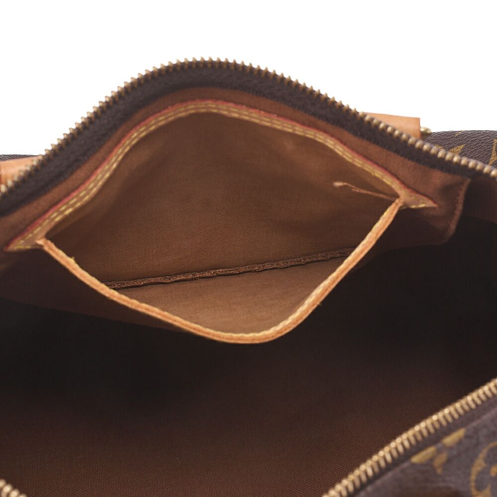 Louis Vuitton Monogram Speedy -30 Handbag M41526 Brown (gold Hardware) [no