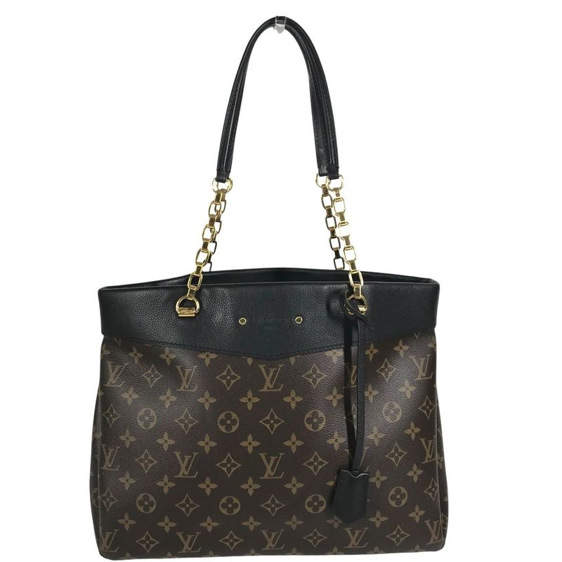 Louis Vuitton Shoulder Bag Pallas Shopper M51198 Monogram Canvas Brown