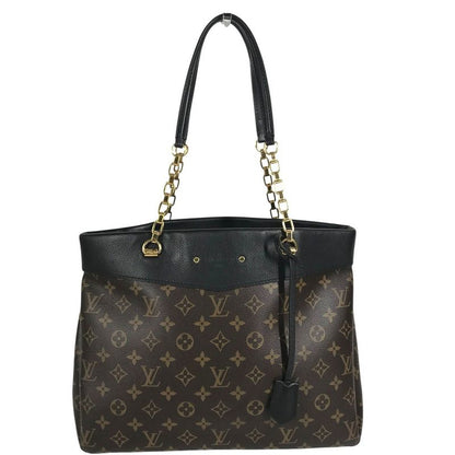 Louis Vuitton Shoulder Bag Pallas Shopper M51198 Monogram Canvas Brown