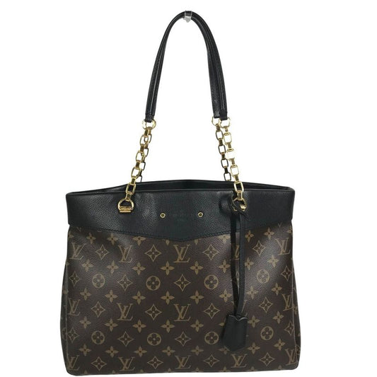 Louis Vuitton Shoulder Bag Pallas Shopper M51198 Monogram Canvas Brown
