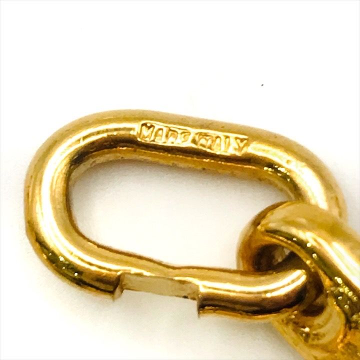 Celine Triomphe Long Chain Necklace Gold