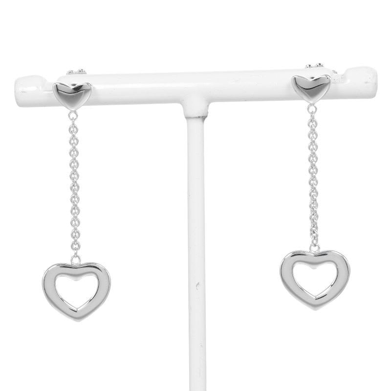 Tiffany & Co Heart Link Drop Silver 925 3.9 g Earrings
