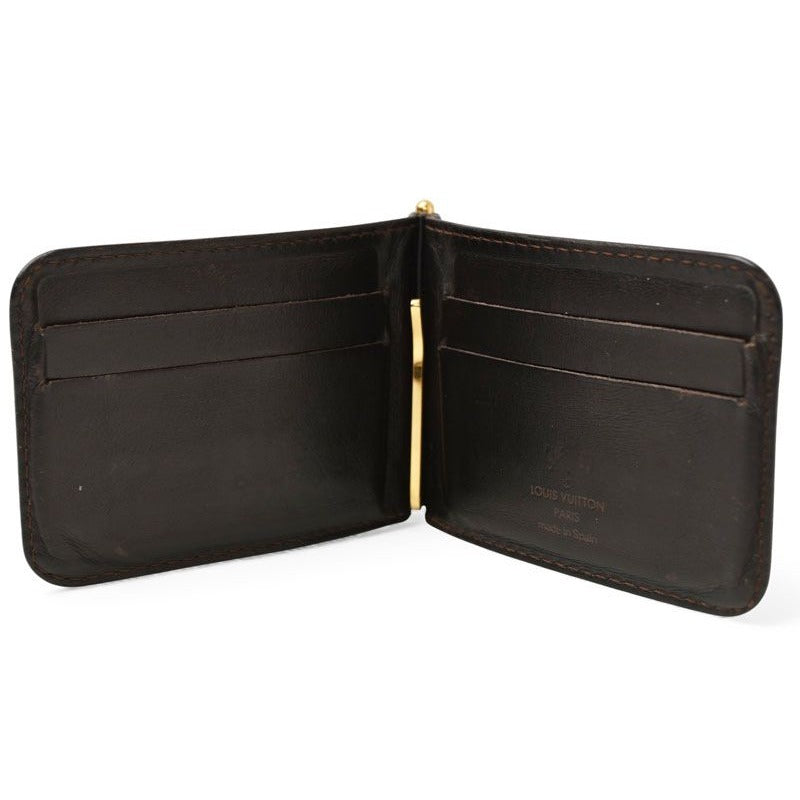 Louis Vuitton Wallet Money Clip Fold Utah Portefeuille — view 2