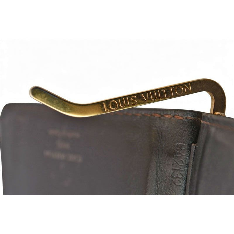 Louis Vuitton Wallet Money Clip Fold Utah Portefeuille — view 5