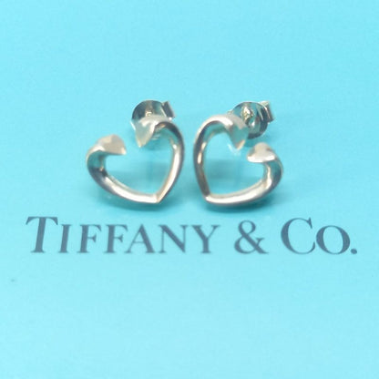 Tiffany & Co Paloma Picasso Tenderness Heart Earrings 925