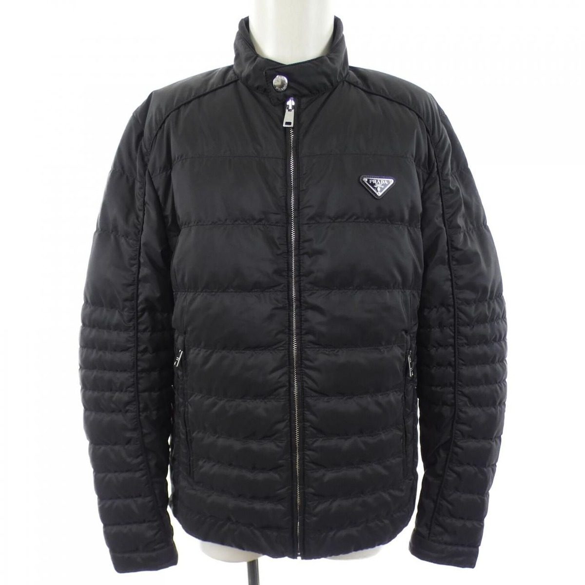 Prada Triangle Logo Down Jacket