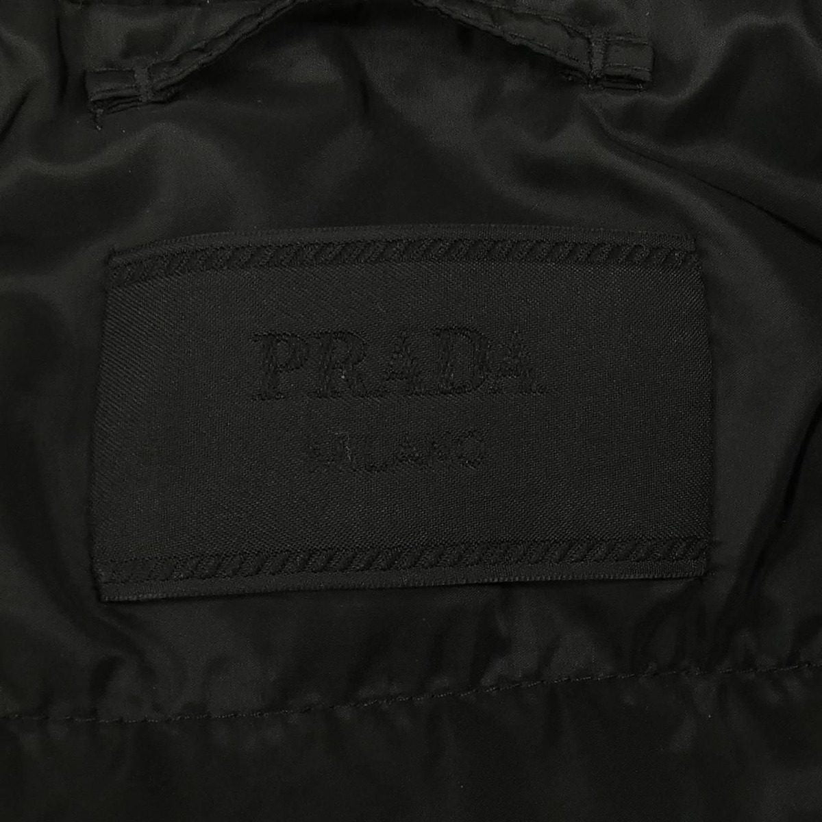 Prada Triangle Logo Down Jacket — view 4