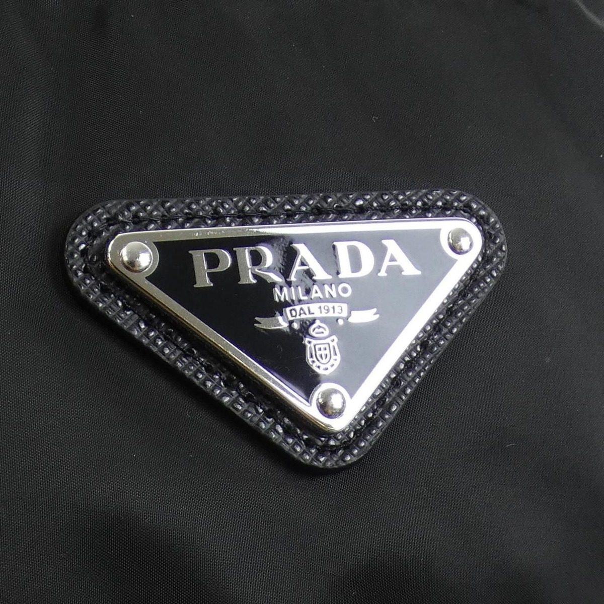 Prada Triangle Logo Down Jacket — view 7